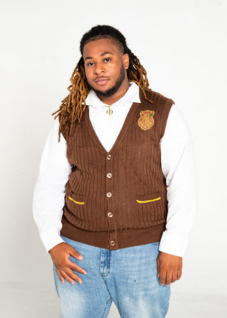 ΙΦΘ Vest 001 Brown