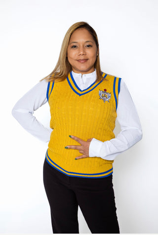 ΣΓΡ Cable Vest Gold