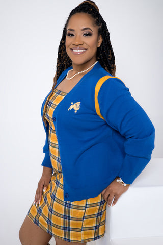 ΣΓΡ Sleeve Trim Cardigan