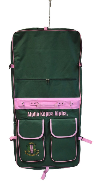 AKA Green Hanging Garment Bag