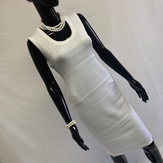 White Knit Dress