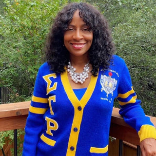 ΣΓΡ Cardigan Blue