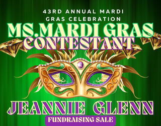 Ms. Mardi Gras Fundraising Sale