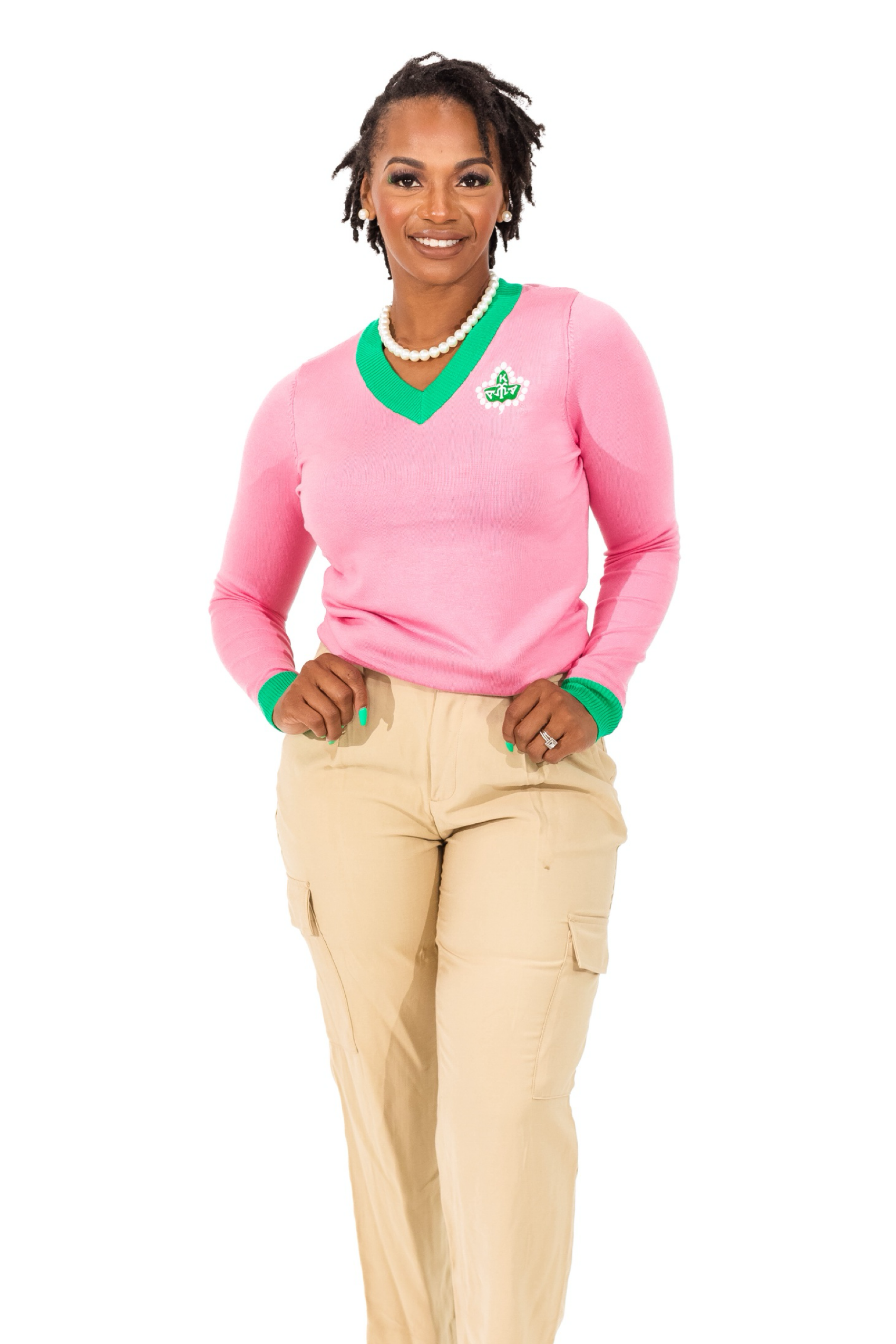 AKA Pink Ivy Sweater – Kendalls Greek