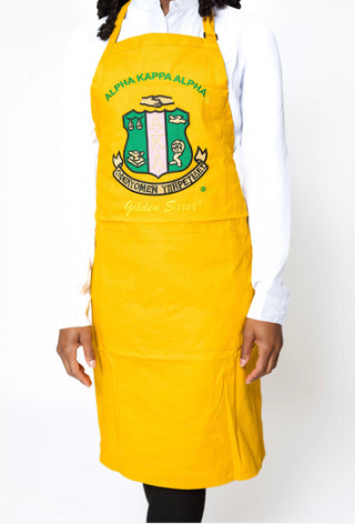 AKA GOLD APRON & HAT
