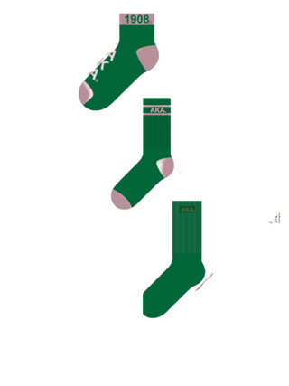 AKA Green Socks (3-Pack)