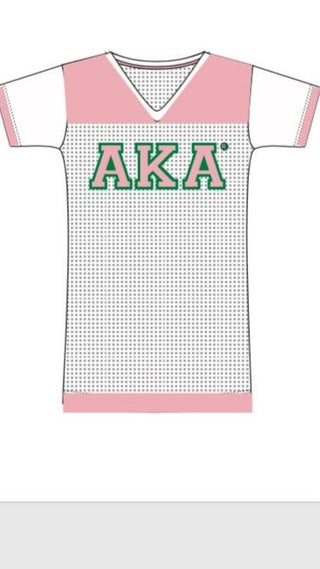 AKA White/Pink Jersey J05