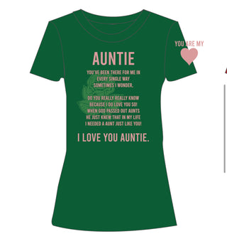 Green Auntie T-Shirt