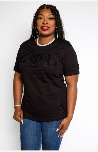 ΖΦΒ Monochromatic T20 Black