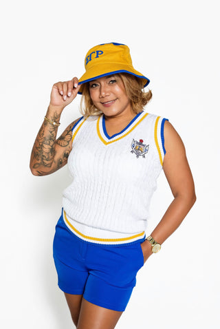 ΣΓΡ Cable Vest White