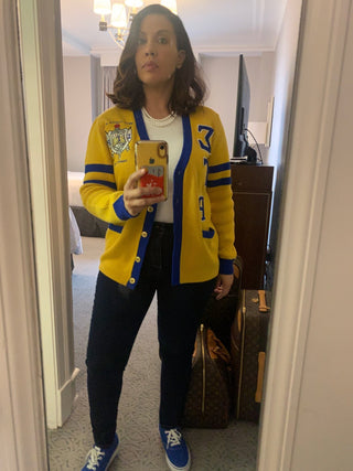 ΣΓΡ Gold Cardigan