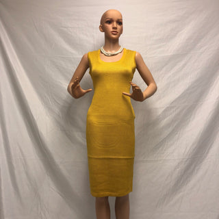 Gold Knit Dress