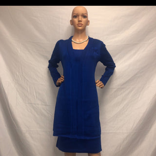 ΖΦΒ Blue Long Sleeve Knit