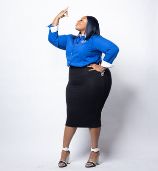 ΖΦΒ Blue Button Up