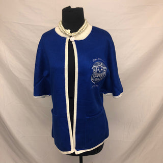 ΖΦΒ BLUE/WHITE 1 BUTTON