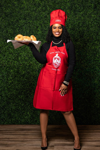 ΔΣΘ APRON & HAT