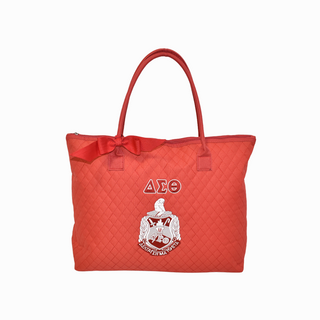 ΔΣΘ QUILTED TOTE BAG