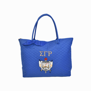 ΣΓΡ QUILTED TOTE BAG