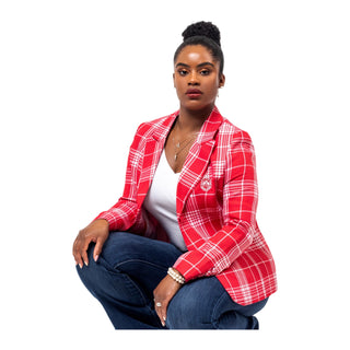 ΔΣΘ PLAID BLAZER