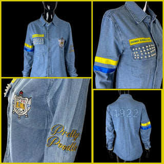 ΣΓΡ DENIM SHIRT DS34